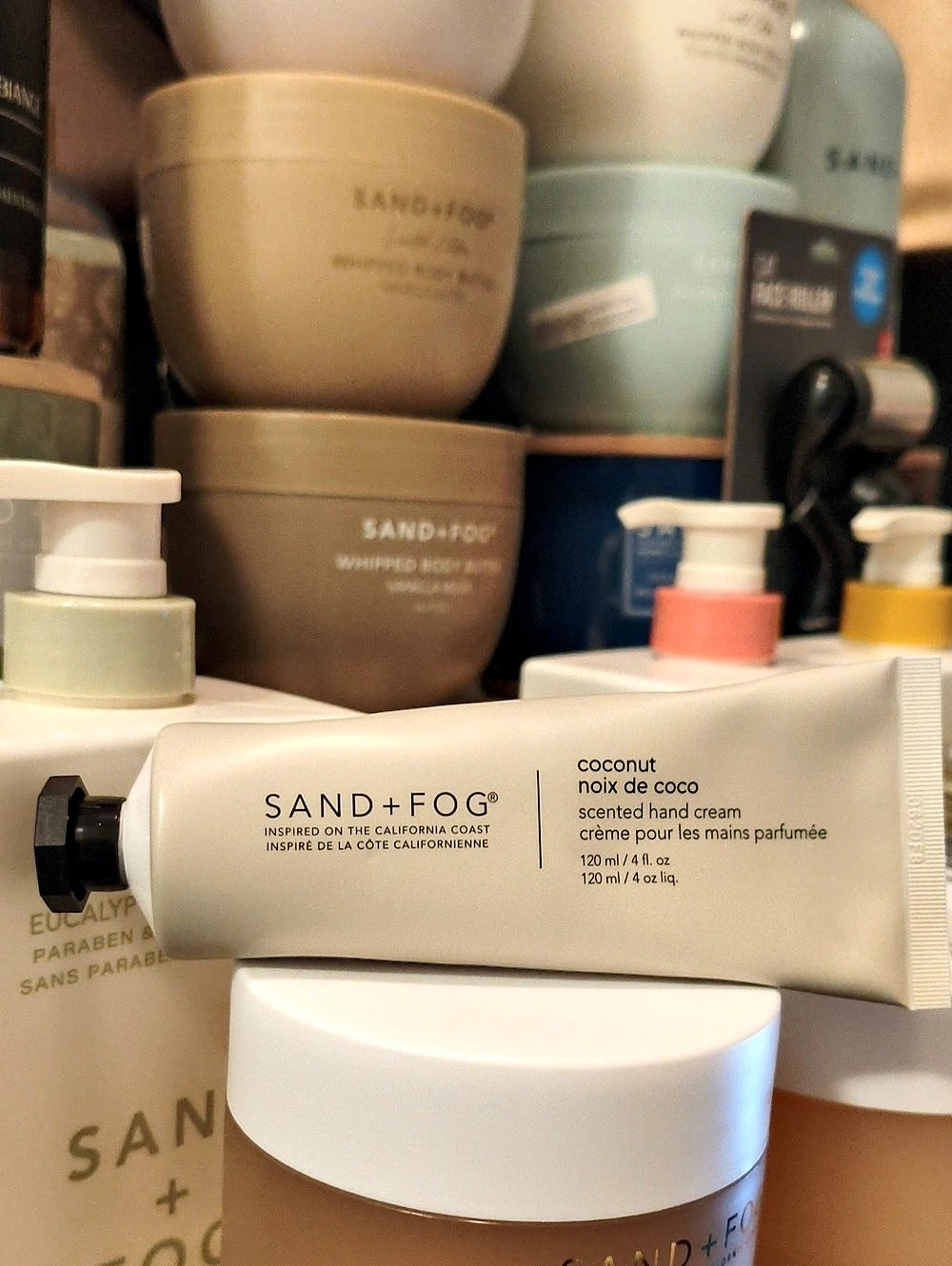 SAND + FOG Coconut Scented Hand Cream Coconut Hand Cream 4 fl oz NWT